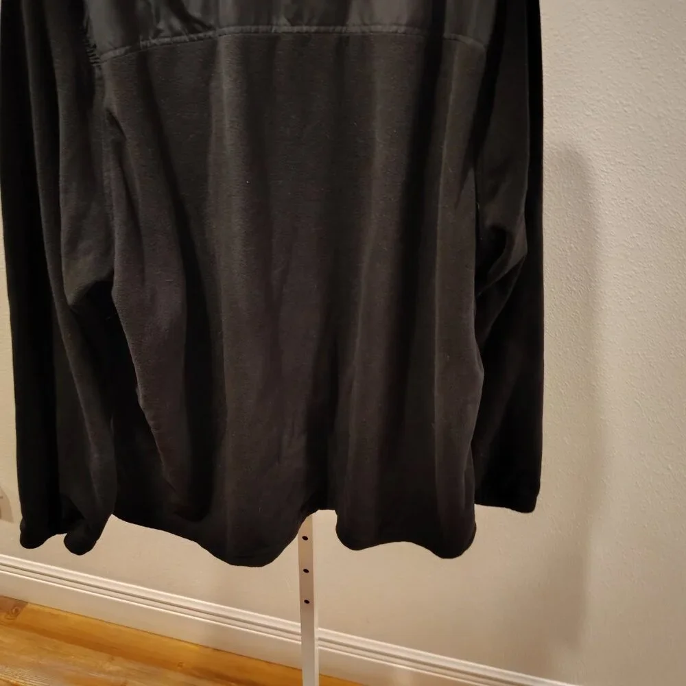 Starter Men's Black Fleece Jacket Size 3XL Polyester